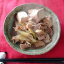 野菜たっぷり！肉豆腐